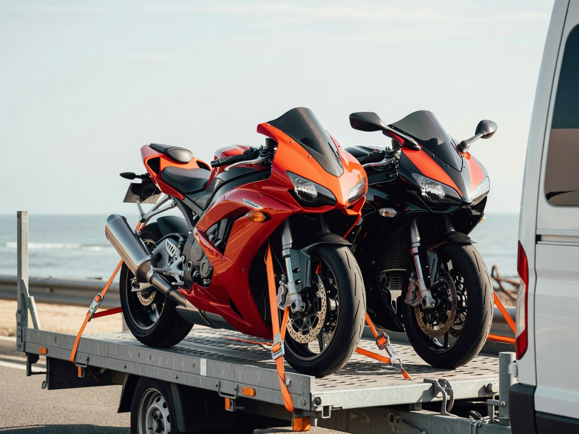 Транспорт на Adventure мотор ремарке | Adventure motorcycle transport trailer Europe | Adventure Motorrad Transport Anhänger Europa