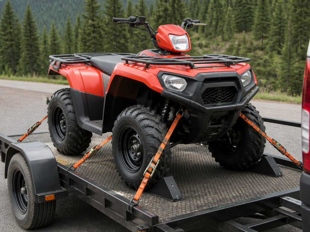 Превоз на ATV quad горски път | ATV quad transport forest road Europe | ATV Quad Transport Waldweg Europa Bulgarien